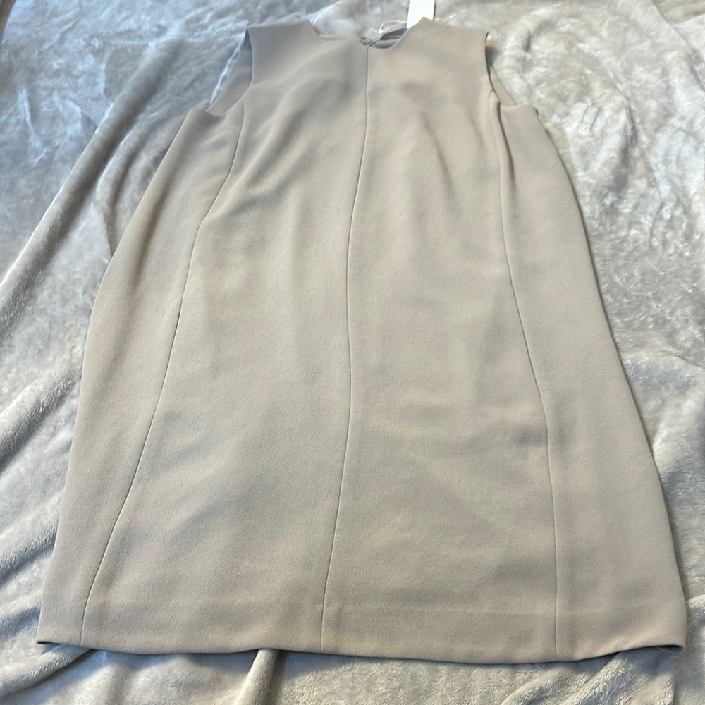 NWT Vince sleeveless crepe shift dress